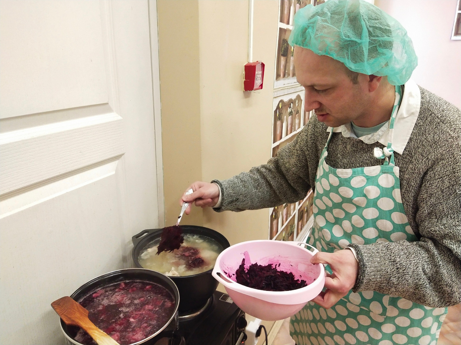 Сегодня на обед борщ!